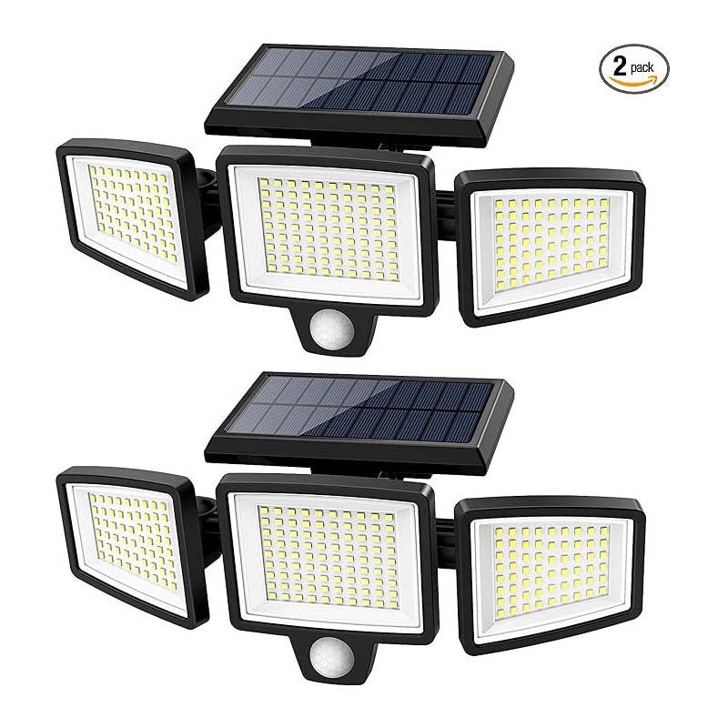 Solar Powered Outdoor Garden Light with Remote Control