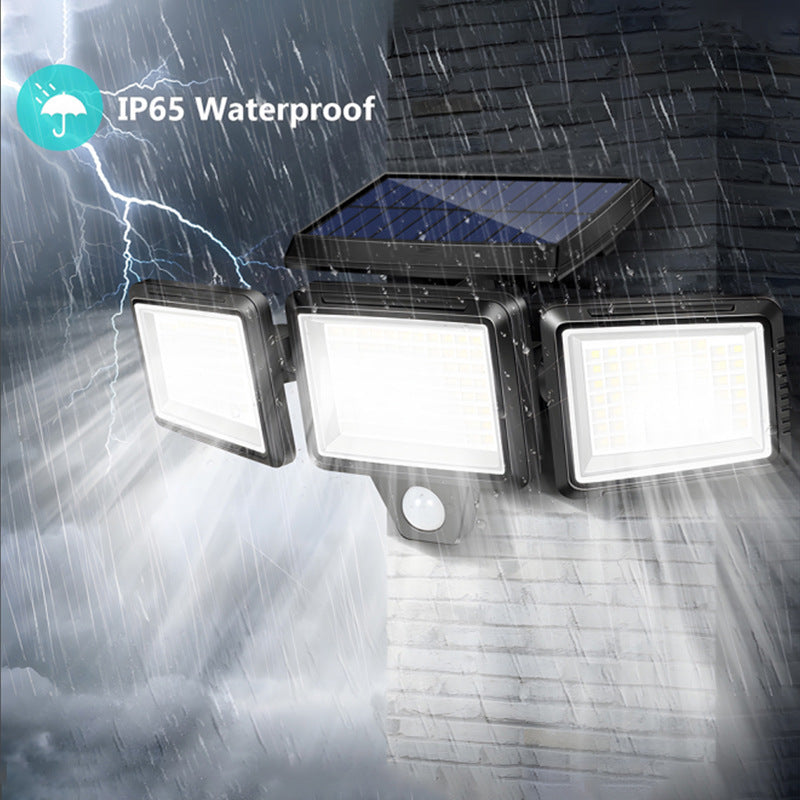 Solar Powered Outdoor Garden Light with Remote Control