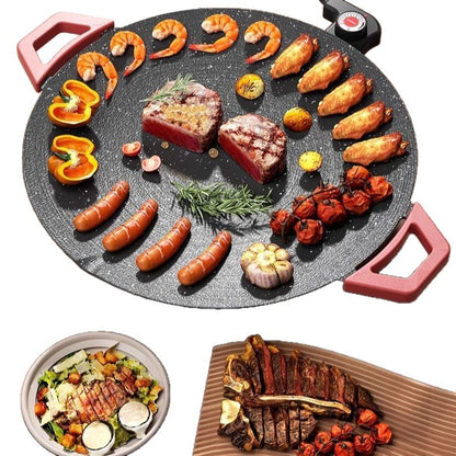 Electric Grill Pan Multifunctional All-In-One Frying Pan