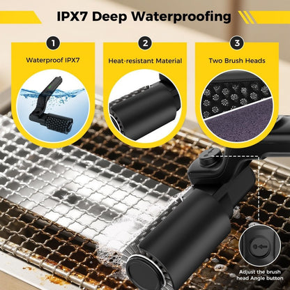 Electric Barbecue Grill Cleaning Brush